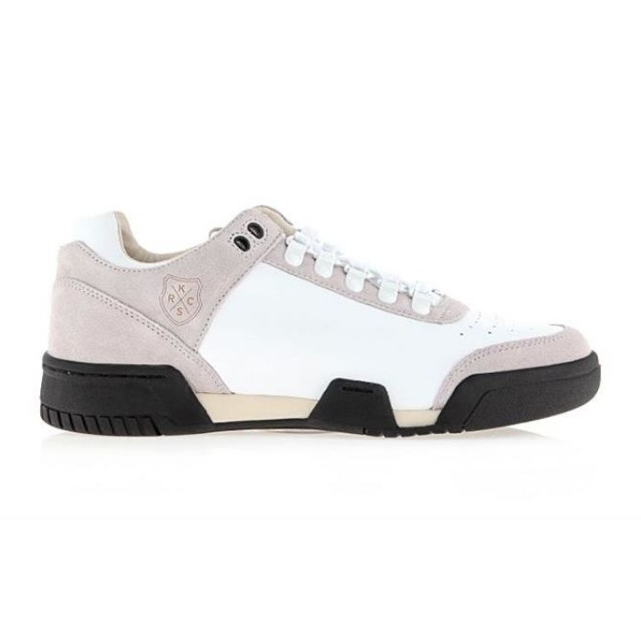 Chaussures K-Swiss Gstaad Neu Lux M 03766-128 beige blanche Chaussures K-Swiss Gstaad Neu Lux M 03766-128 beige blanche