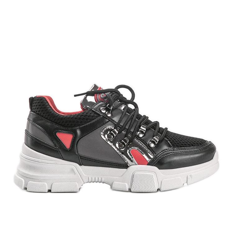 Baskets de sport noires Karla le noir