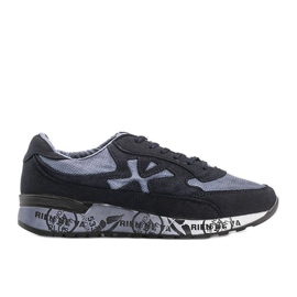 Baskets homme Omarion bleu marine multicolore