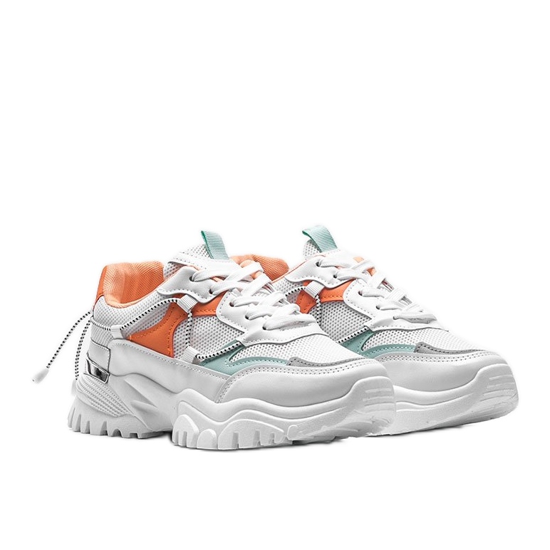 Baskets de sport blanches Cristal