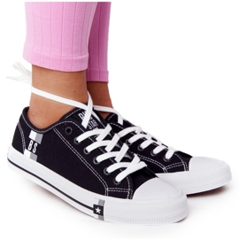 Baskets Classiques pour Femmes Big Star HH274108 Noir le noir