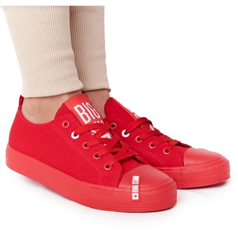 Baskets Femme Big Star HH274677 Rouge