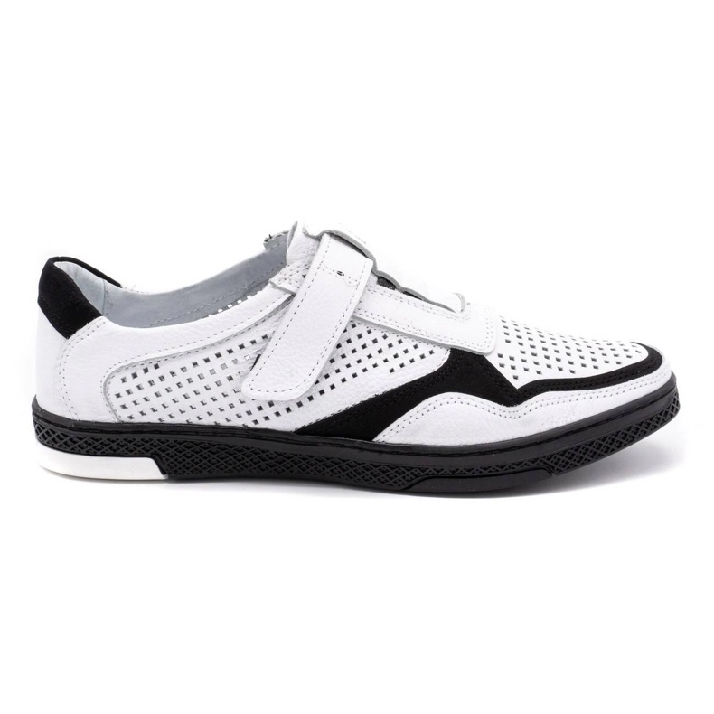Polbut Chaussures décontractées en cuir pour hommes 2102L blanc blanche