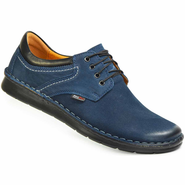 Kampol Chaussures casual homme 11/54 bleu marine