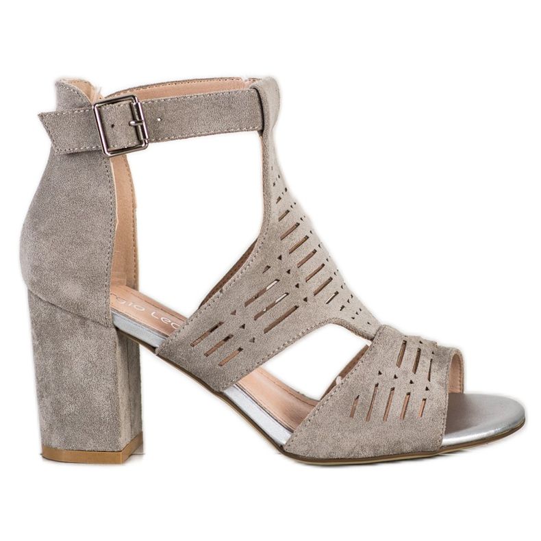 Les sandales ajourées de Sergio Leone beige Les sandales ajourées de Sergio Leone beige