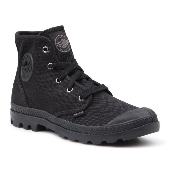 Palladium Pampa Hi W 92352-060-M chaussures le noir Palladium Pampa Hi W 92352-060-M chaussures le noir