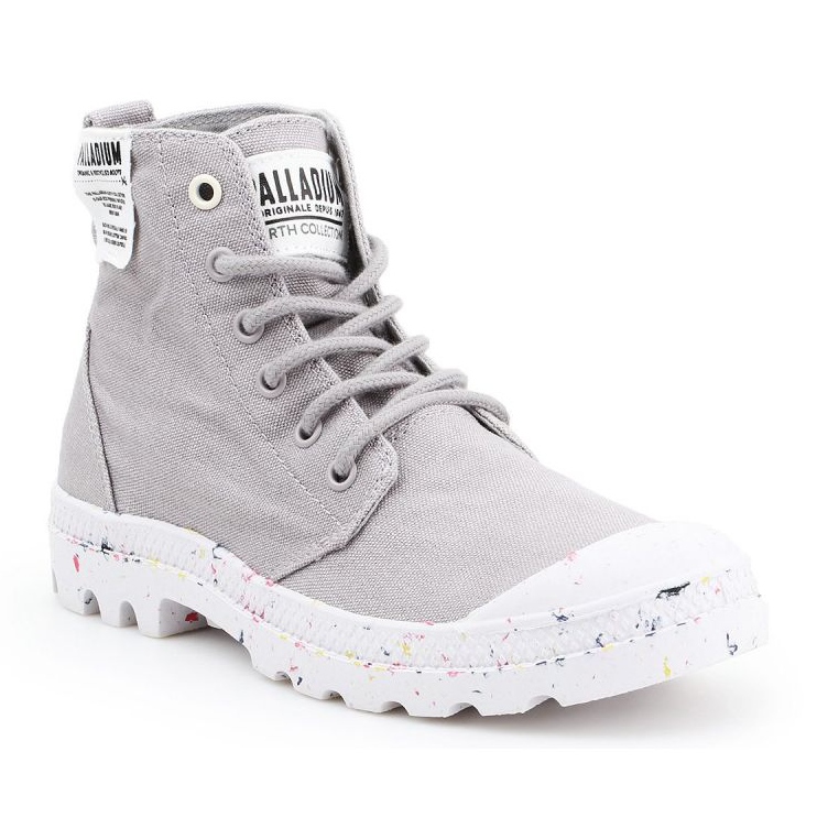 Chaussures Palladium Hi Organic W 96199-009-M gris Chaussures Palladium Hi Organic W 96199-009-M gris