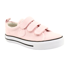 Baskets velcro American Club rose LH63 / 21 Baskets velcro American Club rose LH63 / 21