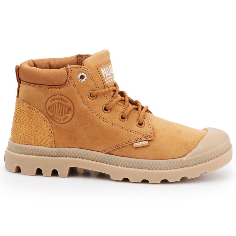 Palladium Pampa Lo Cuff Lea W 95561-717-M chaussures brun