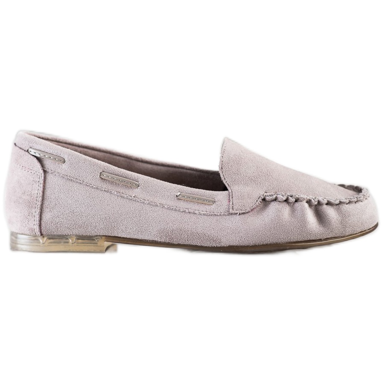 Mocassins gris par Sergio Leone beige Mocassins gris par Sergio Leone beige