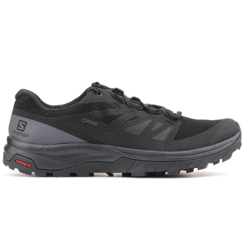 Chaussures Salomon Outline Gtx M 404770 le noir gris Chaussures Salomon Outline Gtx M 404770 le noir gris