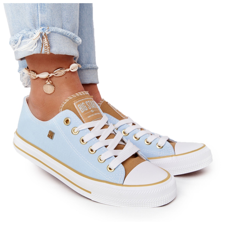 Baskets Classiques pour Femmes Big Star HH274457 Bleu
