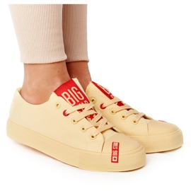 Baskets Femme Big Star HH274680 Jaune