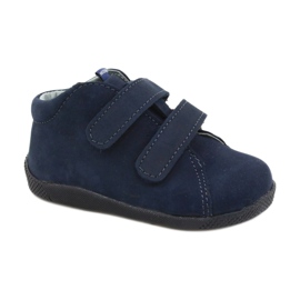 Mazurek Garçons en cuir boyal avec grenade 264 bleu Mazurek Garçons en cuir boyal avec grenade 264 bleu