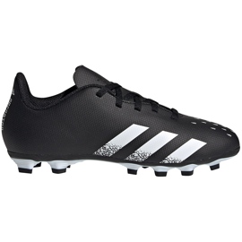 Chaussures de foot Adidas Predator Freak.4 FxG Junior FY1041 noir noir