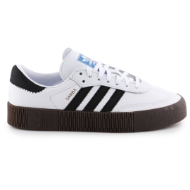 Chaussures Adidas Sambarose W AQ1134 blanc noir