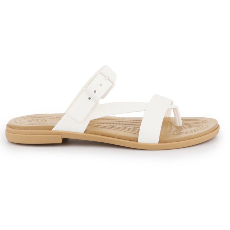 Crocs Tulum Toe Post Sandale W 206108-1CQ blanche Crocs Tulum Toe Post Sandale W 206108-1CQ blanche