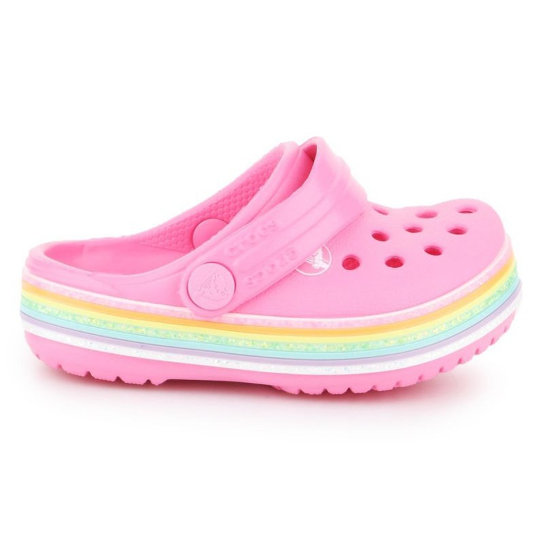 Crocs Crocband Rainbow Glitter Clg K 206151-669 rose Crocs Crocband Rainbow Glitter Clg K 206151-669 rose