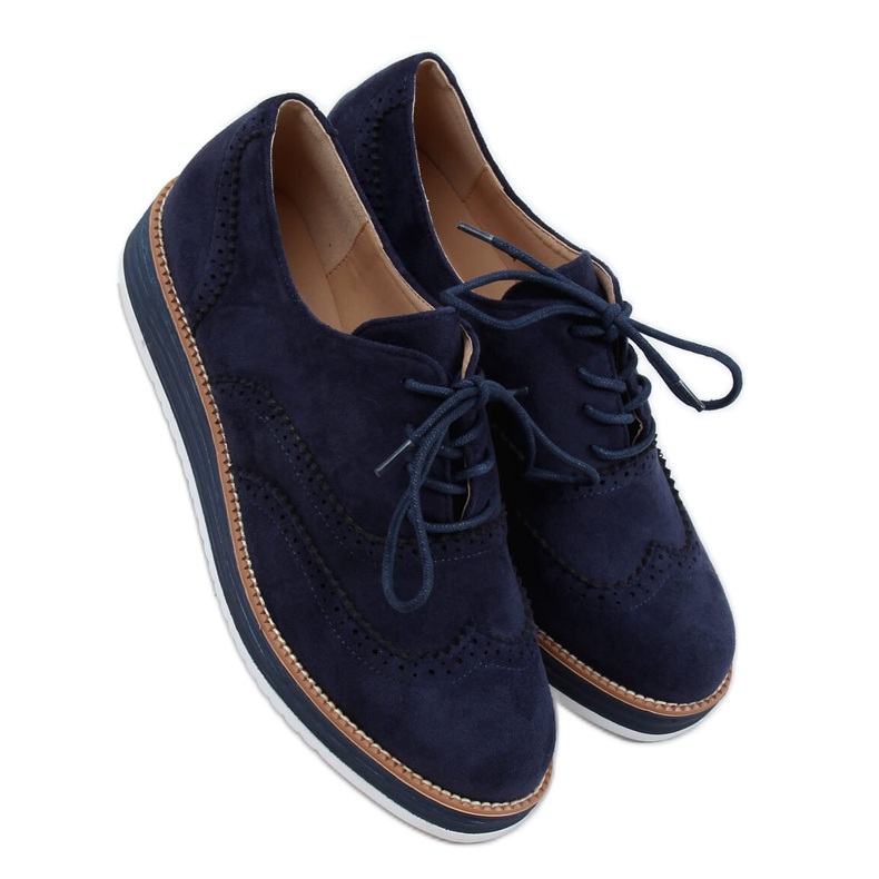 Chaussures bleu marine pour femmes 8998-46 Bleu