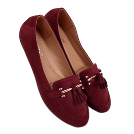 Mocassins femme bordeaux 9988-159 Wine rouge Mocassins femme bordeaux 9988-159 Wine rouge