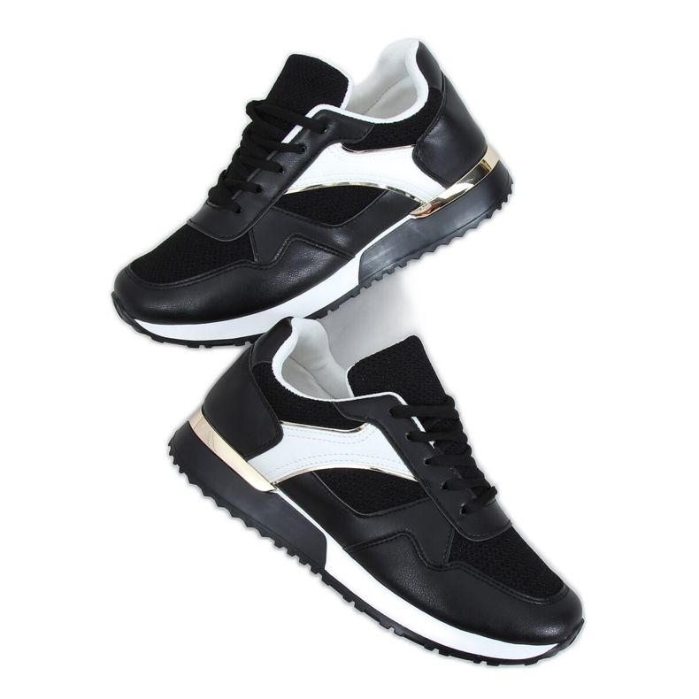 Noir VL134P Chaussures de sport noires le noir