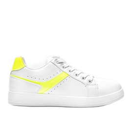 Baskets femme Neon Green Meadow blanches