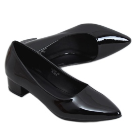 Noir Escarpins talons bas noir CC206P Noir