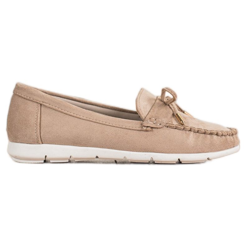 Renda Mocassins beiges