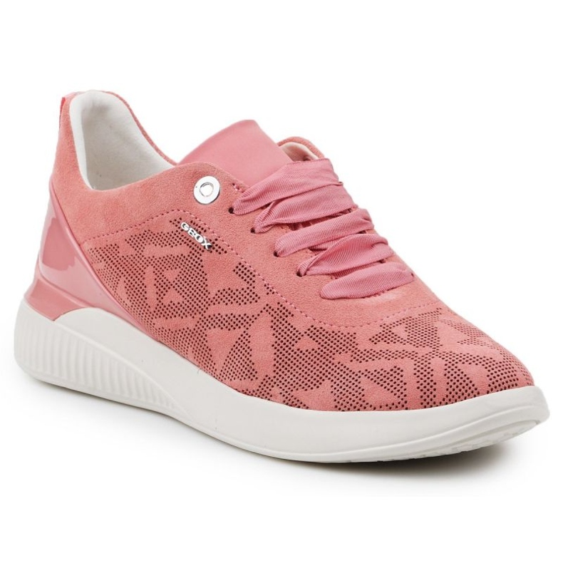 Chaussures Geox D Theragon C-Suede W D828SC-00022-C7008 rose