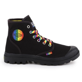 Chaussures Palladium Pampa Pride Noir / Arc-en-ciel W 76521-054-M le noir