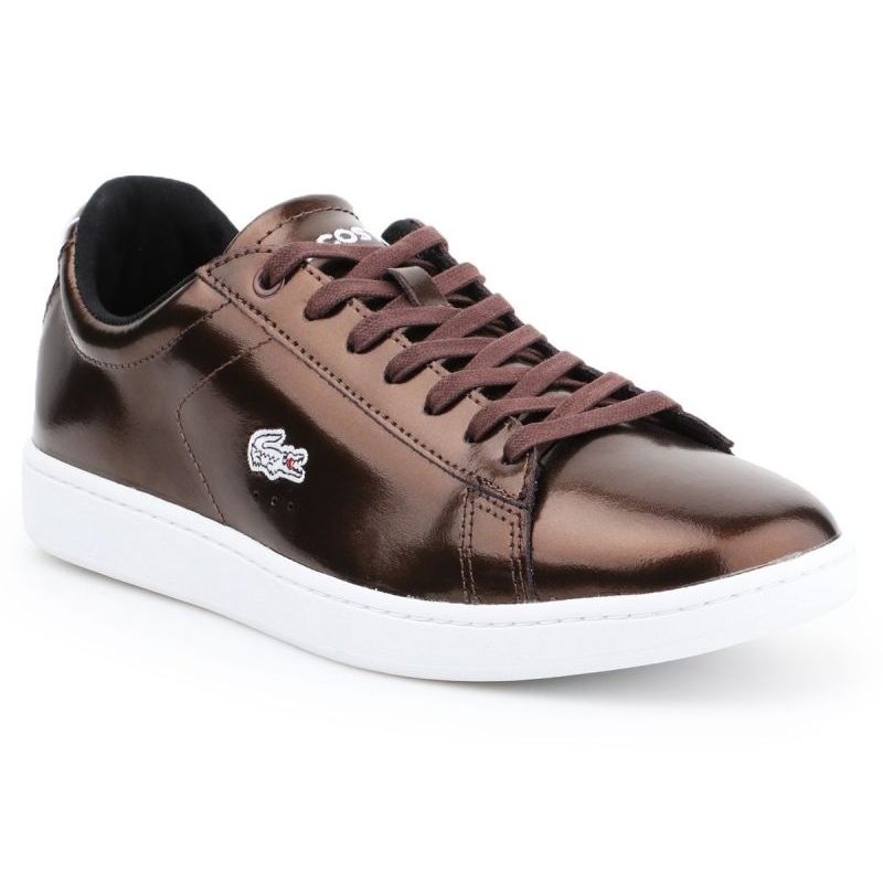 Chaussures Lacoste Carnaby Evo W 7 Marron