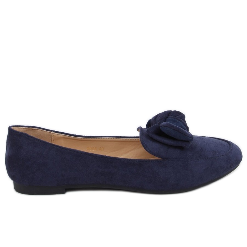 Mocassins bleu marine pour femme 9086 Bleu