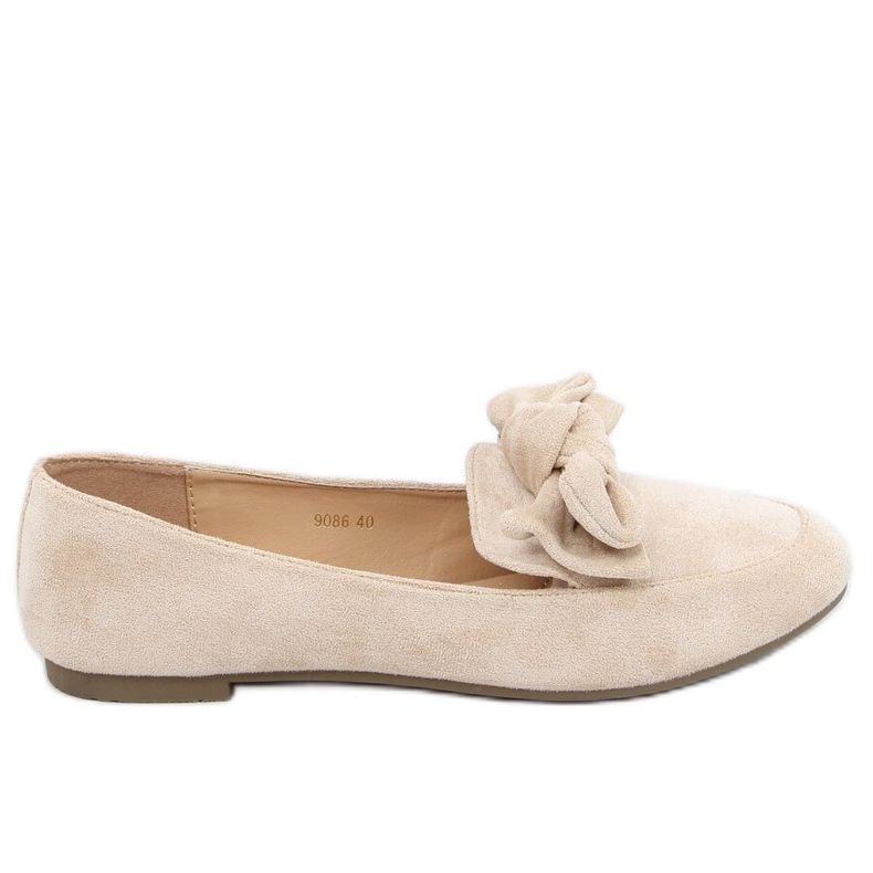 Mocassins femme beige 9086 Beige