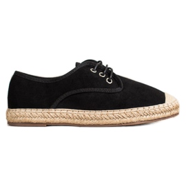 Cm Paris Espadrilles Noires le noir