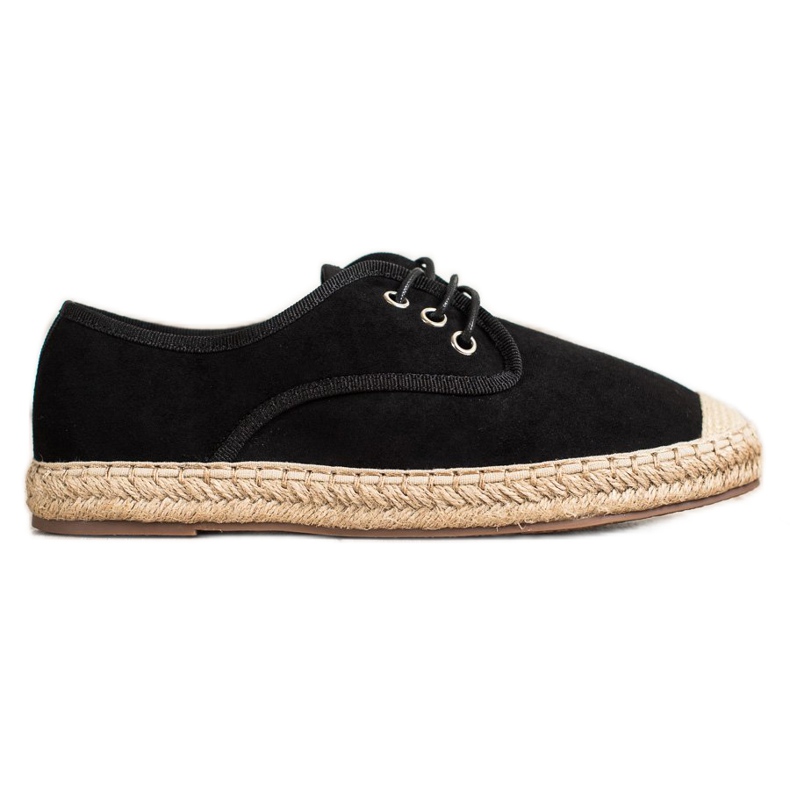 Cm Paris Espadrilles Noires le noir