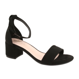 Evento Sandales classiques à talons hauts noires 20SD98-1618