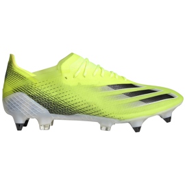 Chaussures de foot Adidas X Ghosted.1 Sg FW6890 jaune jaune