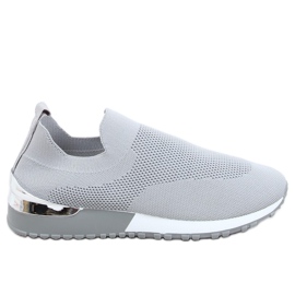 Chaussettes grises chaussures de sport LDH006 Gris