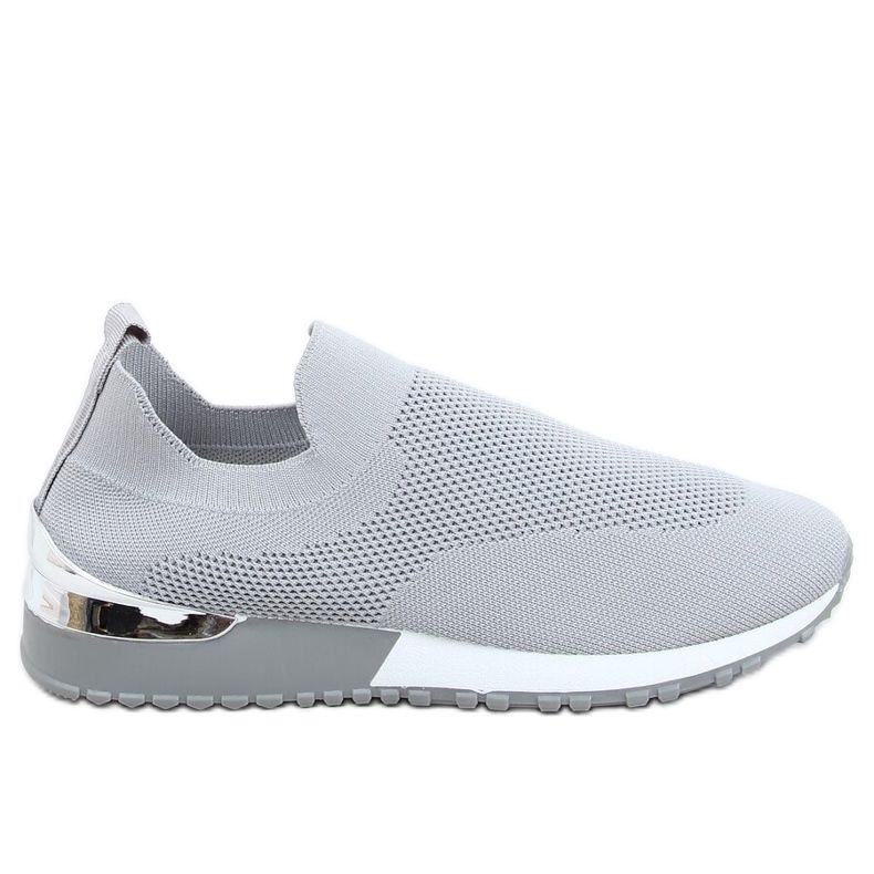 Chaussettes grises chaussures de sport LDH006 Gris