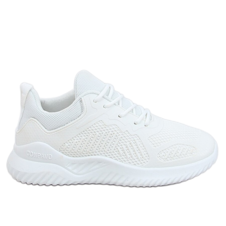 Chaussures de sport blanches KK-219 Blanc