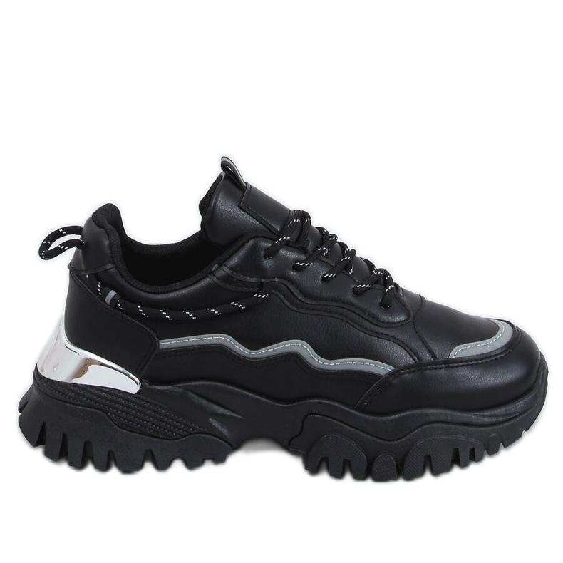 Noir 9933 Chaussures de sport noires le noir