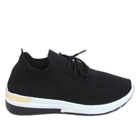 Noir G-363 Chaussettes noires chaussures de sport