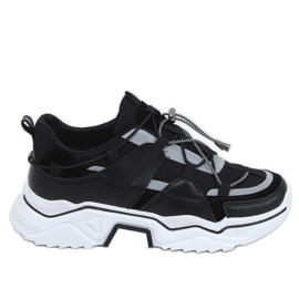 Noir TS-508 Chaussures de sport noires