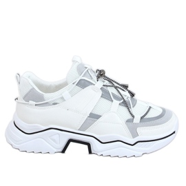 Blanc TS-508 Chaussures de sport blanches