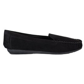 Best Shoes Mocassins À Motif Ajouré le noir