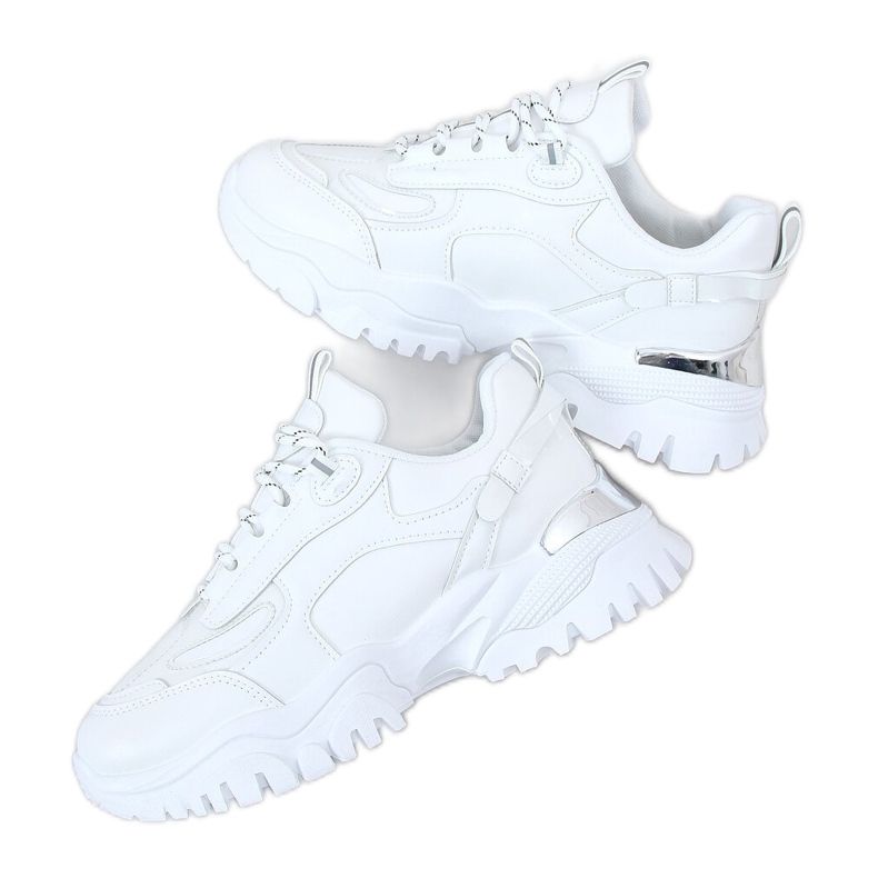 Blanc 9931 Chaussures de sport blanches