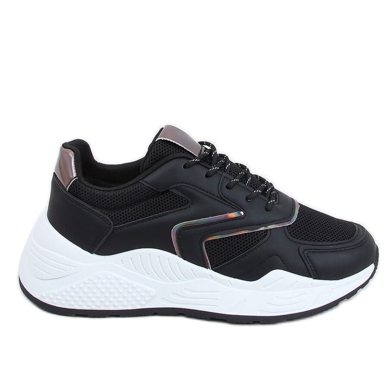 Noir GB-003 Chaussures de sport noires le noir
