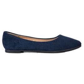 Ballerines classiques VINCEZA bleu marin