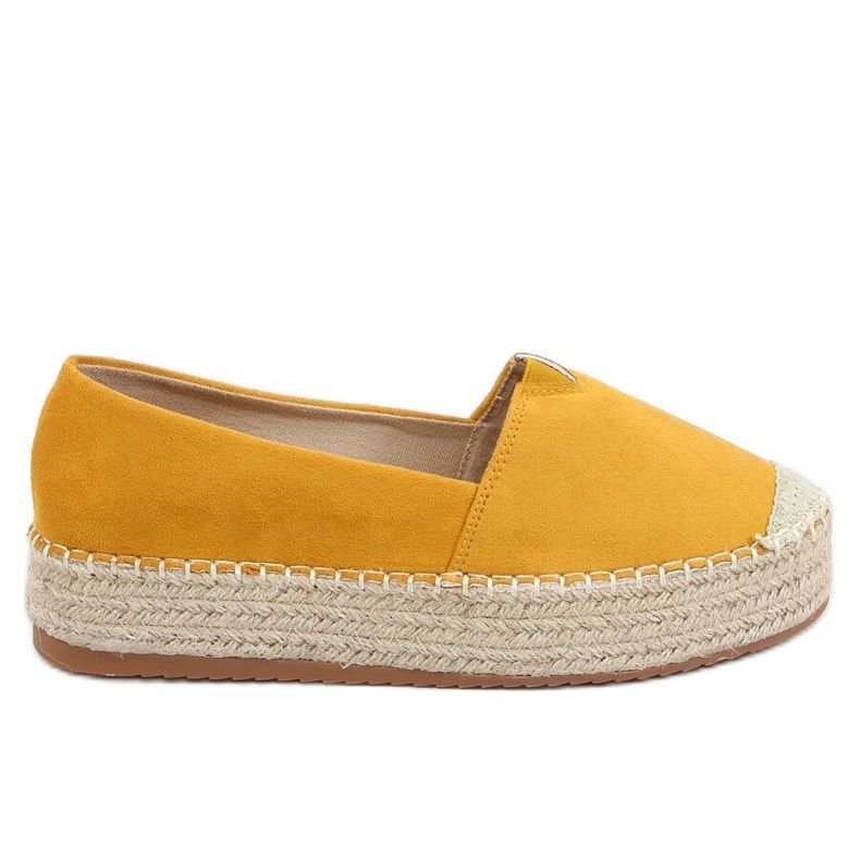 Espadrilles miel pour femmes AB-79 Jaune