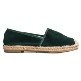 Kayla Espadrilles Ajourées Légères vert